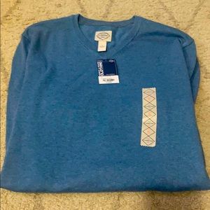 VNeck light blue sweater